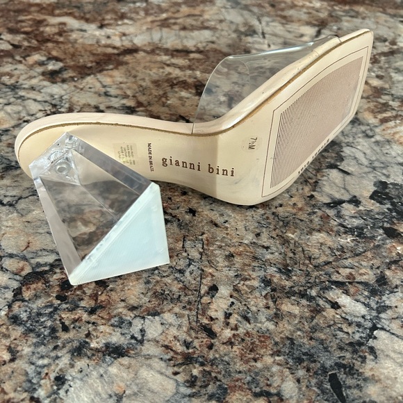 Open toe chunky heels - Picture 5 of 5